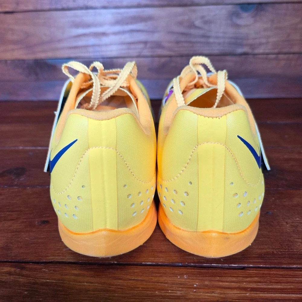 Nike Air Zoom Elite‎ Track Spikes Men 10 Yellow Citron FZ9326-800 New